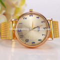 Valentines gift 4 colors gold plated men's yiwu watch